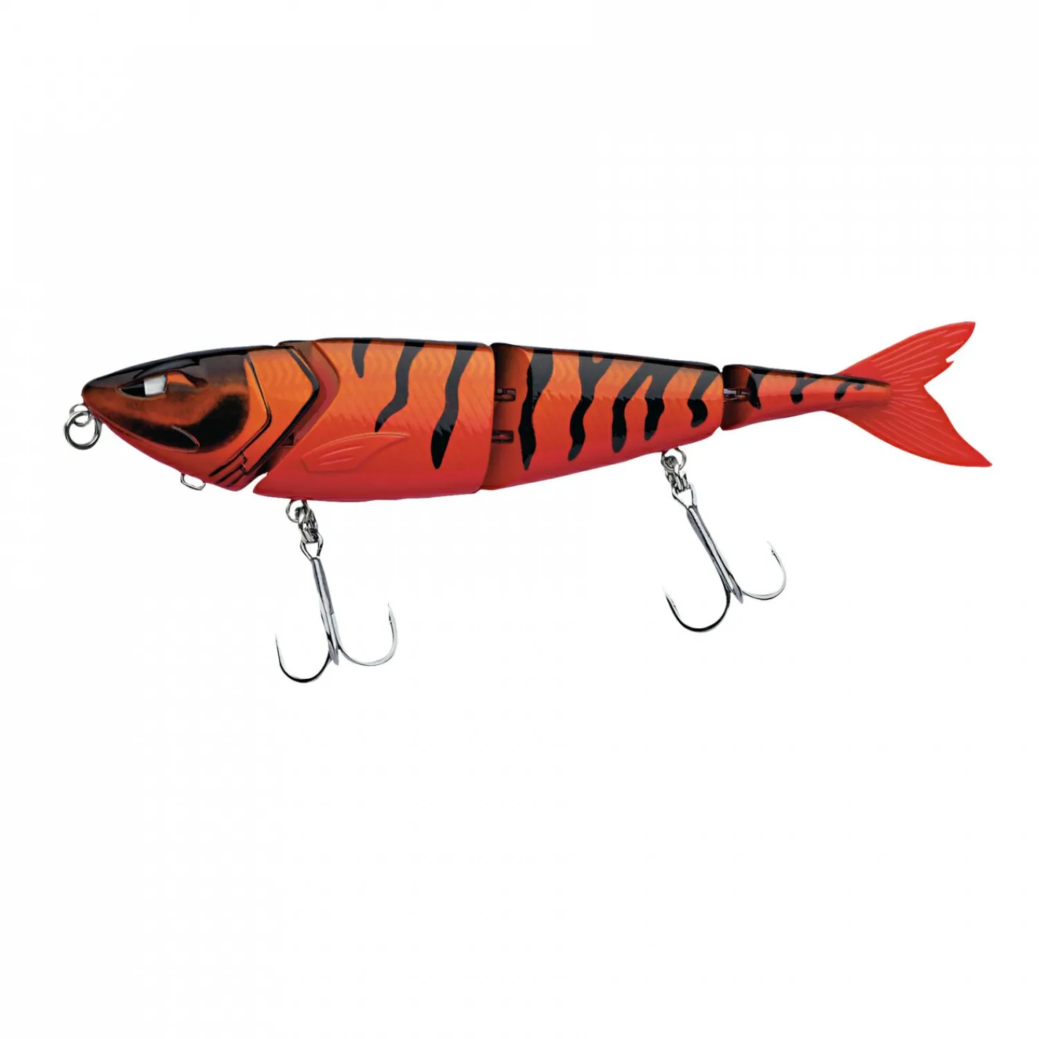 Hot Wobbler Zilla Swimmer (Red Tiger) Raubfischangeln Kunstköder|Wobbler