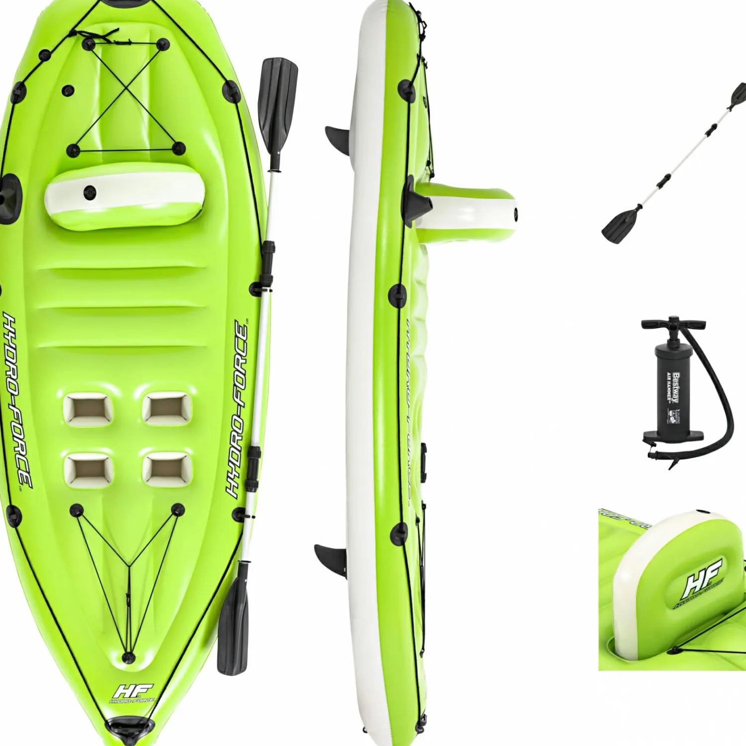 Best Hydro-Force™ Angelboot-Set Koracle™ Angelboote ·Bellyboote & Schlauchboote