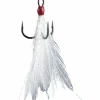 Online Feathered Spear 21-SS, weiß Kunstköder-Zubehör