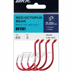 Clearance Red Octopus Beak Angelhaken