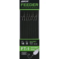 New Feeder Snelled FT-1 Bayonet Rig Friedfischangeln-Zubehör