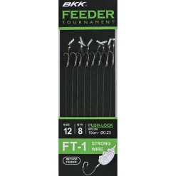 BKK Feeder Snelled FT-1, Push-Lock Rig< Friedfischangeln-Zubehör