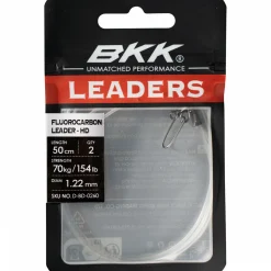 BKK Fluorocarbon Leader-HD< Raubfischangeln-Zubehör|Angelvorfächer & Beifänger