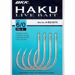 BKK Haku Livebait< Angelhaken