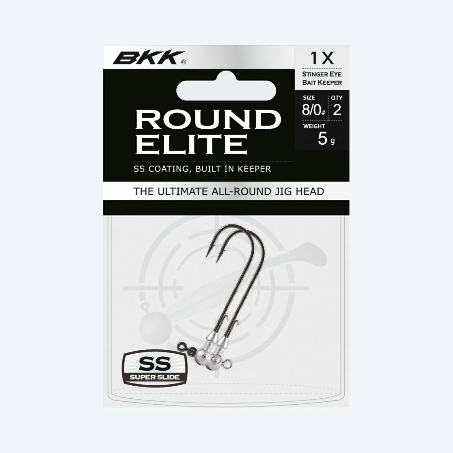BKK Round Elite Stinger, 5g< Jigköpfe & Köder-Rasseln|Raubfischangeln Kunstköder