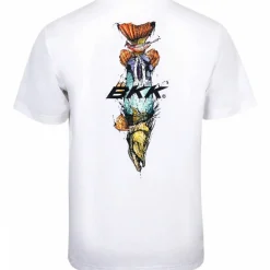 Clearance Short Sleeve Casual Shirt, Brand Values Pike (White) Angelshirts & Angel-Oberteile