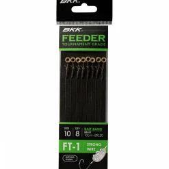 BKK Snelled Feeder FT-1 Bait Band Rigs-Braid< Angelhaken|Friedfischangeln-Zubehör