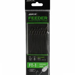 BKK Snelled Feeder FT-1 Bayonet Rigs-Braid< Angelhaken|Friedfischangeln-Zubehör