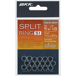 BKK Split Ring-51< Angelvorfächer & Beifänger|Raubfischangeln-Zubehör