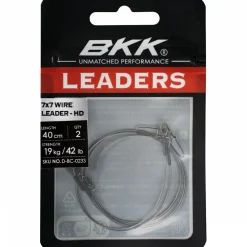 BKK 7x7 Wire Leader-HD< Angelvorfächer & Beifänger|Raubfischangeln-Zubehör