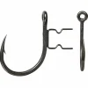 Black Cat Claw Single Haken DG< Wallerhaken|Angelhaken