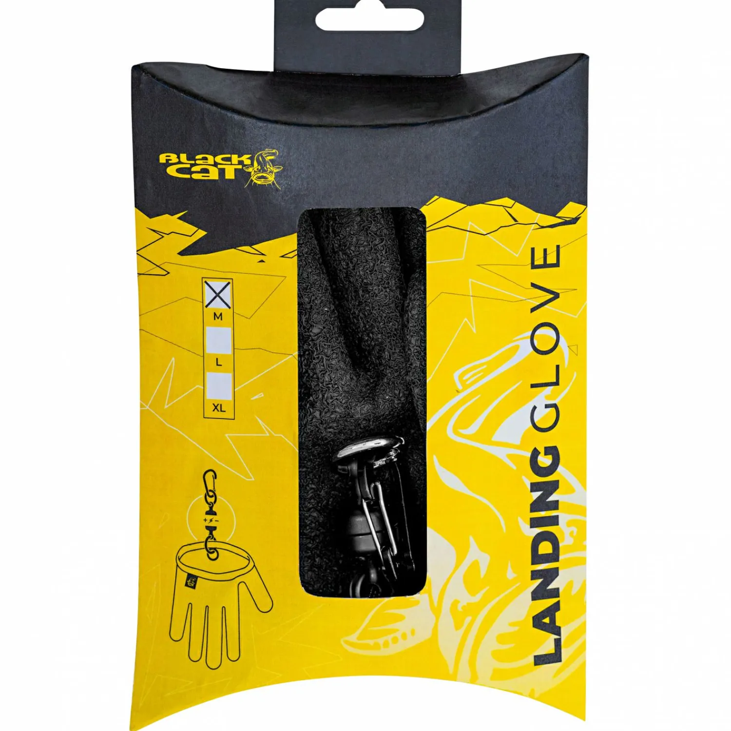 Black Cat Landing Glove (Black)< Outdoor- & Angel-Handschuhe