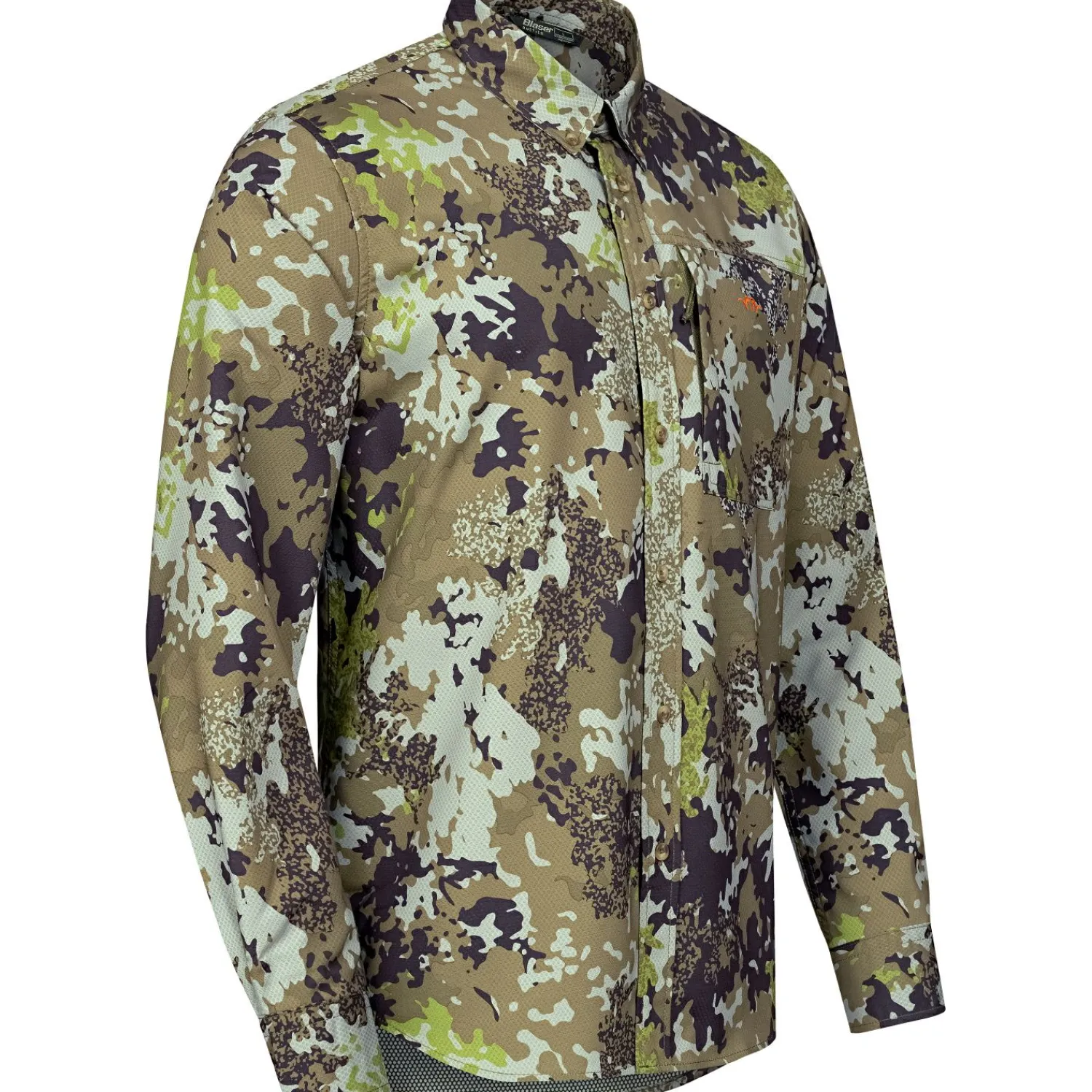 Blaser AirFlow Hemd Herren (Huntec Camouflage)< Tarnjacken & Tarnwesten