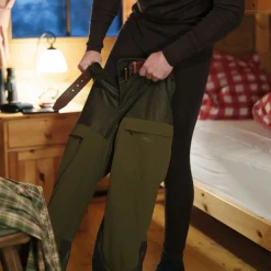 Blaser Ake Hose Vintage Herren (Olive Mélange/Schwarz)< Outdoor- & Angler-Cargohosen