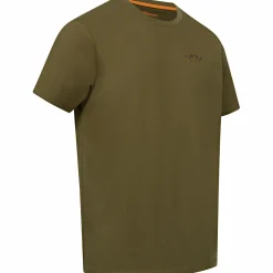 Discount Badge T26 T-Shirt Herren (Dunkel Oliv) Angelshirts & Angel-Oberteile