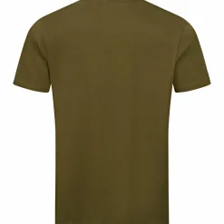 Discount Badge T26 T-Shirt Herren (Dunkel Oliv) Angelshirts & Angel-Oberteile