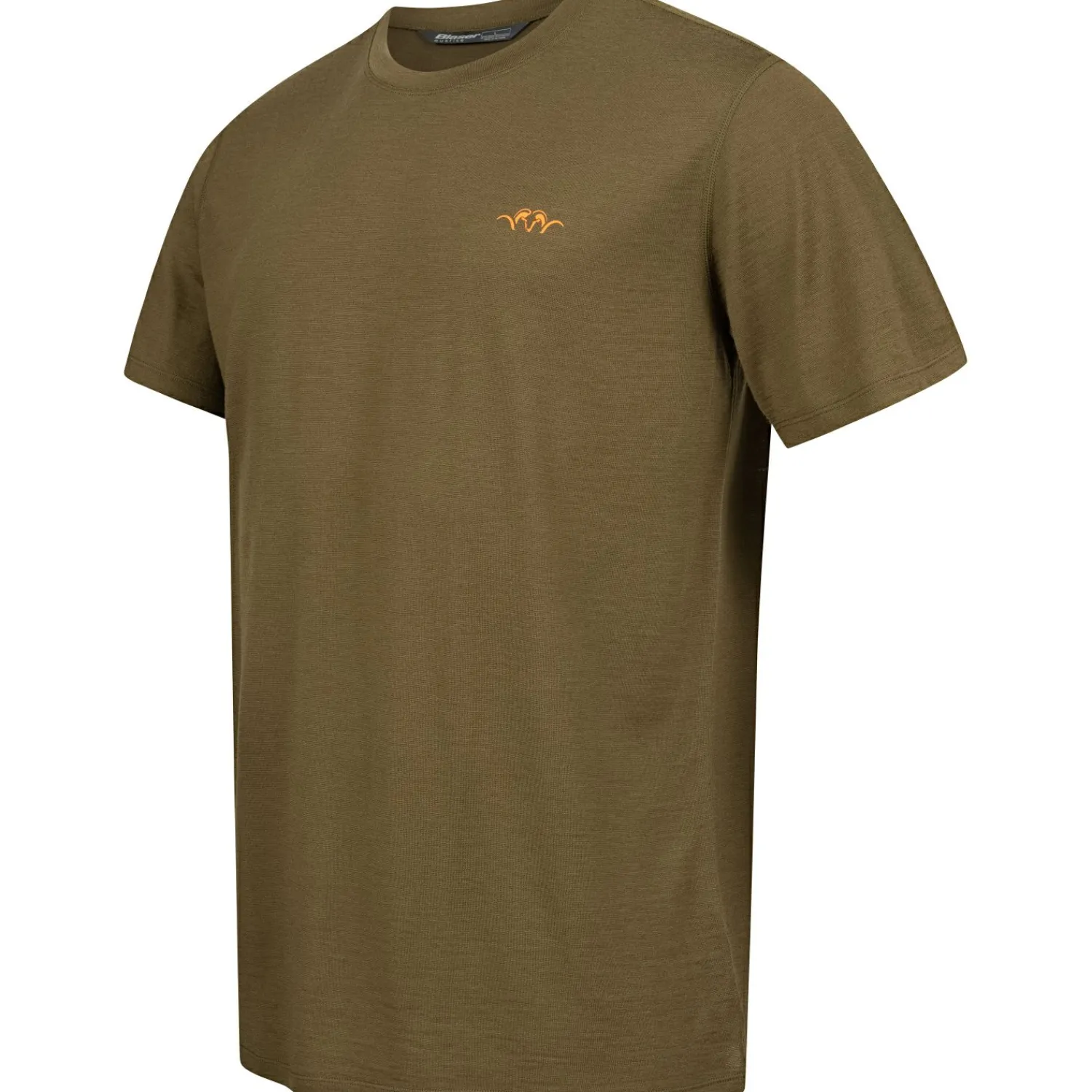 Discount Base 160 Merino T-Shirt Herren (Dunkel Oliv) Angelshirts & Angel-Oberteile