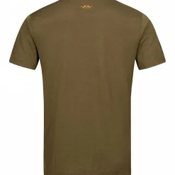 Discount Base 160 Merino T-Shirt Herren (Dunkel Oliv) Angelshirts & Angel-Oberteile