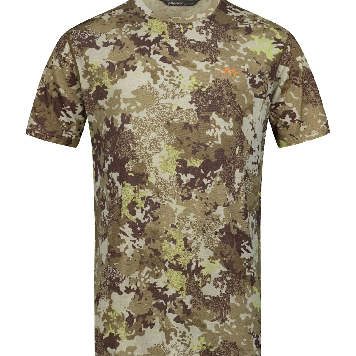 Sale Base 160 Merino T-Shirt Herren (Huntec Camouflage) Angelshirts & Angel-Oberteile