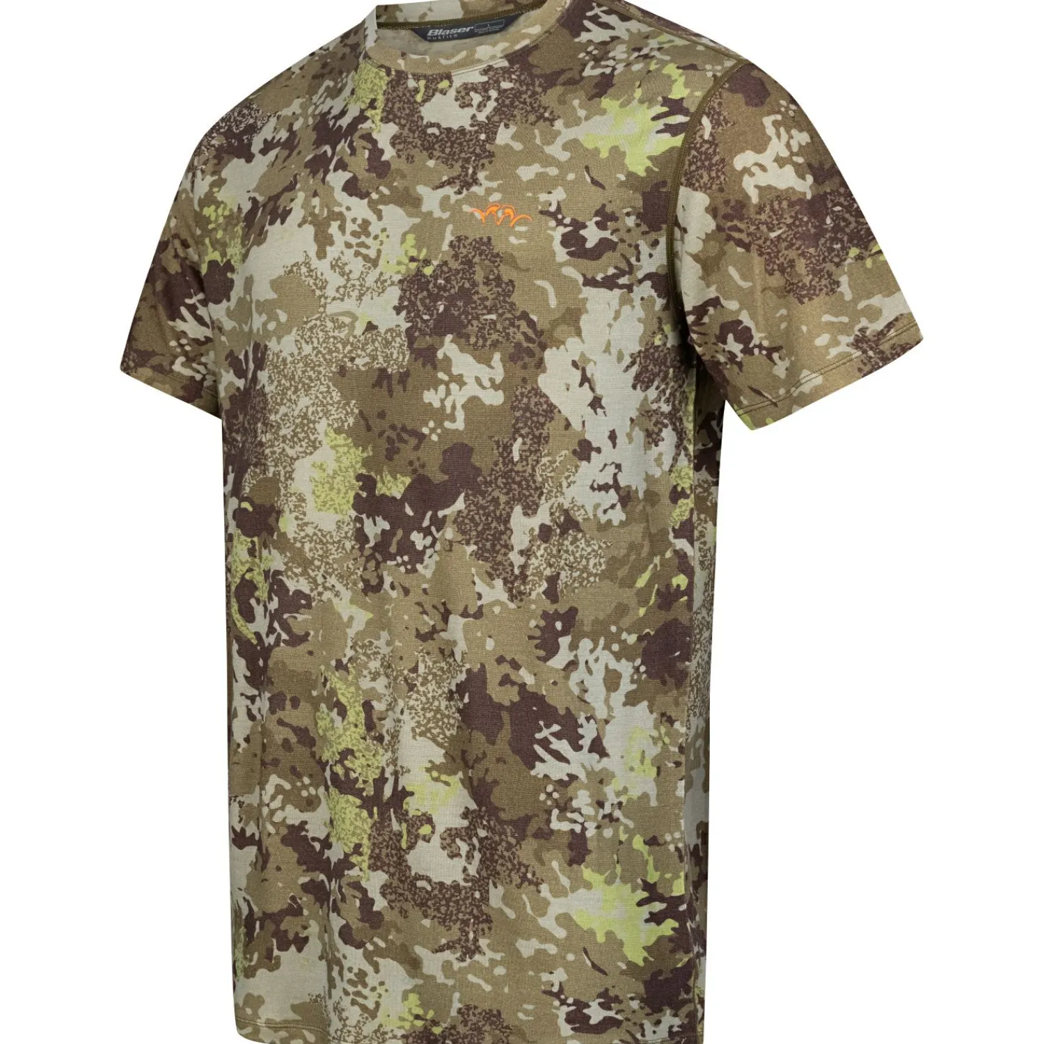 Sale Base 160 Merino T-Shirt Herren (Huntec Camouflage) Angelshirts & Angel-Oberteile
