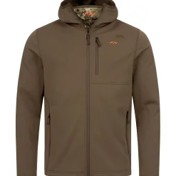 Blaser Drain FZ Hoody Herren (Dunkelbraun)< Outdoor- & Angel-Jacken