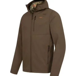 Blaser Drain FZ Hoody Herren (Dunkelbraun)< Outdoor- & Angel-Jacken