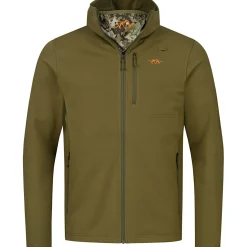 Hot Drain FZ Hoody Herren (Dunkel Oliv) Angelpullover & -Strickjacken