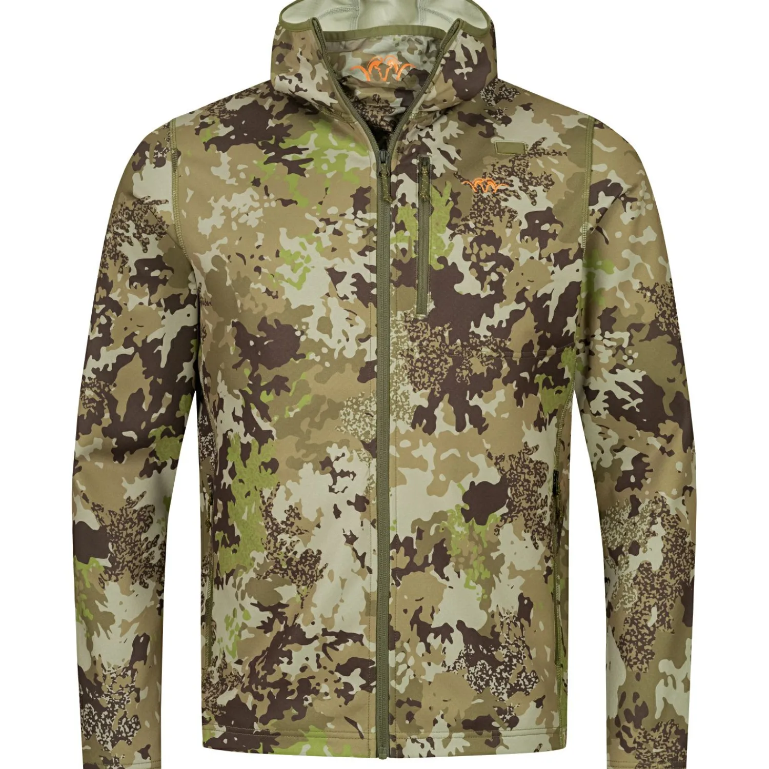 New Drain FZ Hoody Herren (Huntec Camouflage) Angelpullover & -Strickjacken