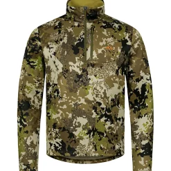 Clearance Drain Halfzip Herren (Huntec Camouflage) Tarnjacken & Tarnwesten