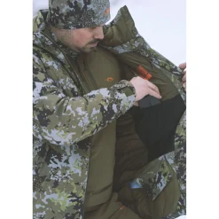 Blaser Drain Halfzip Herren (Dunkel Oliv)< Angelpullover & -Strickjacken