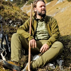 Blaser Flash Midlayer Jacke Herren (Dunkel Oliv)< Outdoor- & Angel-Jacken