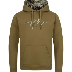 Best Hoody 25 Herren (Dunkel Oliv) Angelpullover & -Strickjacken