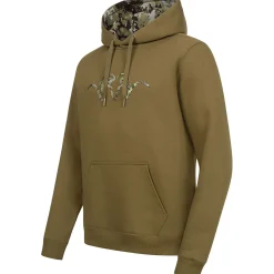 Best Hoody 25 Herren (Dunkel Oliv) Angelpullover & -Strickjacken