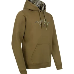 Best Hoody 25 Herren (Dunkel Oliv) Angelpullover & -Strickjacken