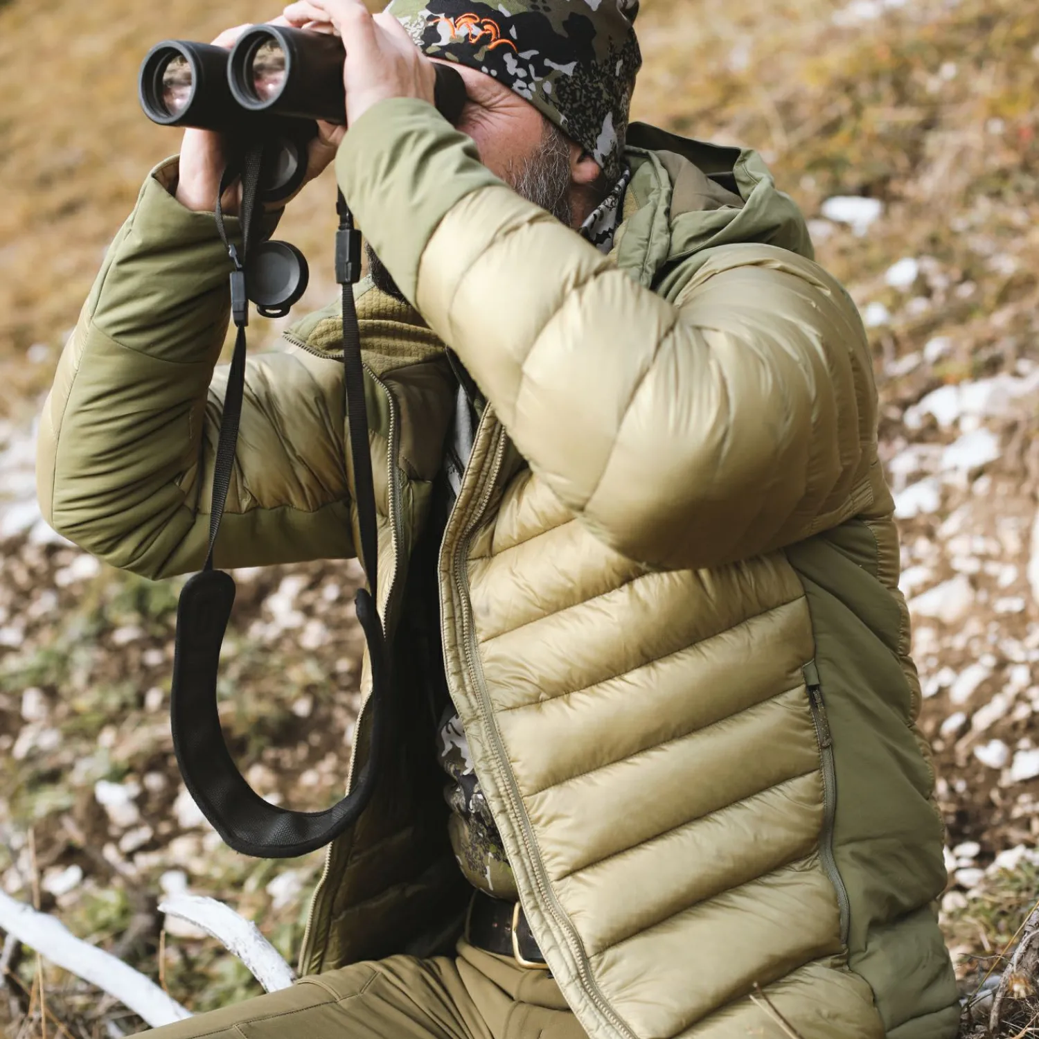 Online Observer Jacke Herren (Dunkel Oliv) Winter- & Thermojacken