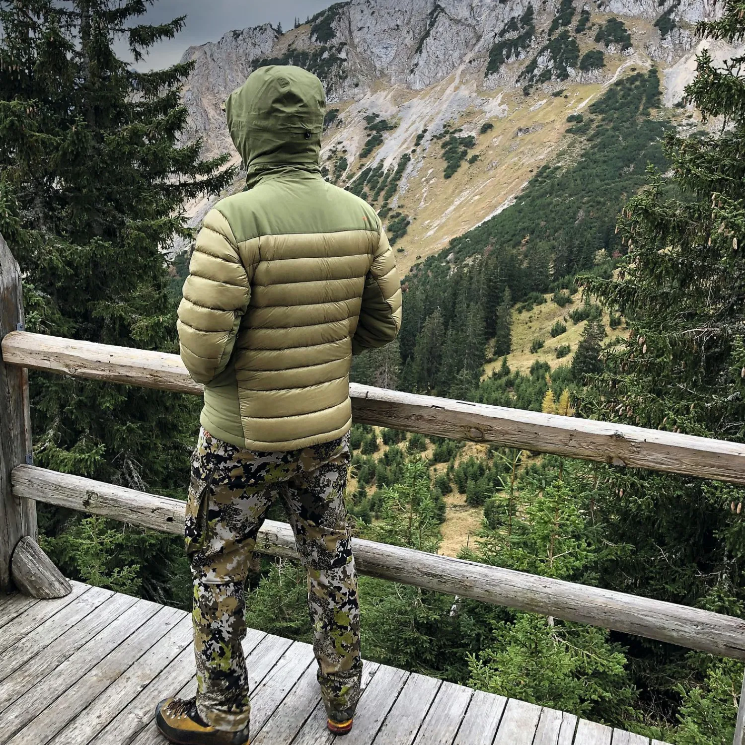 Online Observer Jacke Herren (Dunkel Oliv) Winter- & Thermojacken