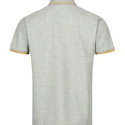 New Polo Shirt 22 Herren (Grau Mélange) Angel-Poloshirts & Langarmshirts
