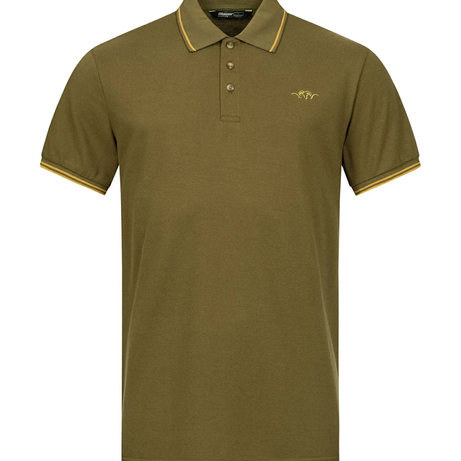 Clearance Polo Shirt 22 Herren (Dunkel Oliv) Angel-Poloshirts & Langarmshirts