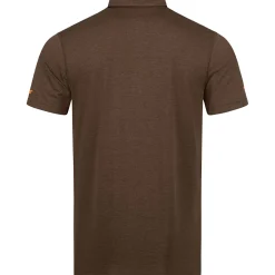 Blaser Poloshirt Competition Herren (Dunkelbraun)< Angel-Poloshirts & Langarmshirts