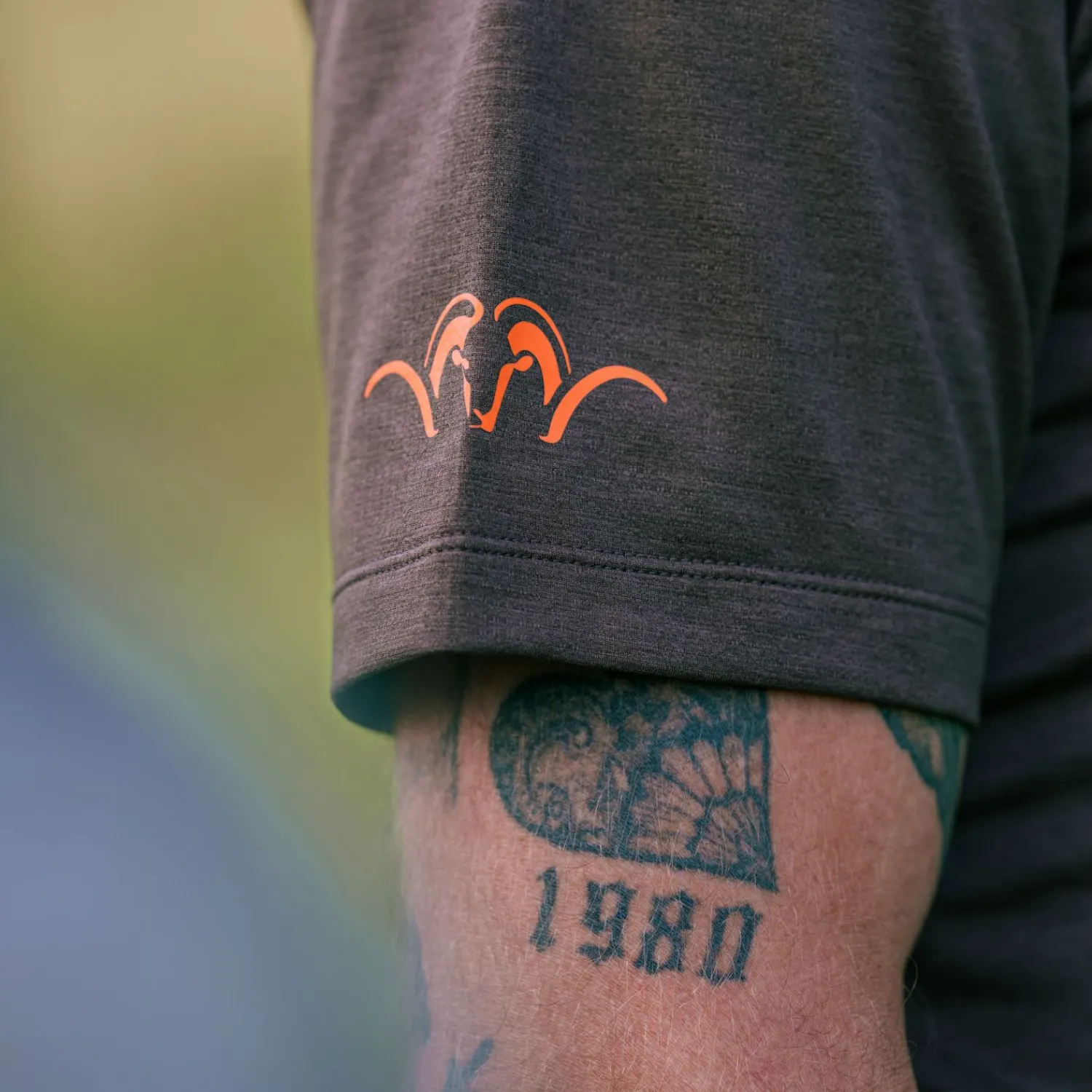 Blaser Poloshirt Competition Herren (Dunkelbraun)< Angel-Poloshirts & Langarmshirts