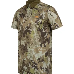 Hot Poloshirt Competition Herren (Huntec Camouflage) Tarn-Oberbekleidung