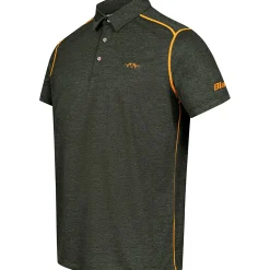 Hot Poloshirt Competition Herren (Anthrazit) Angel-Poloshirts & Langarmshirts