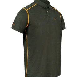Hot Poloshirt Competition Herren (Anthrazit) Angel-Poloshirts & Langarmshirts