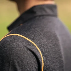 Hot Poloshirt Competition Herren (Anthrazit) Angel-Poloshirts & Langarmshirts