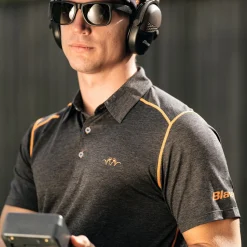 Hot Poloshirt Competition Herren (Anthrazit) Angel-Poloshirts & Langarmshirts