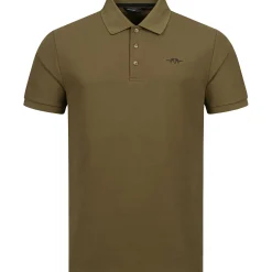Blaser Solid Poloshirt Herren (Dunkel Oliv)< Angel-Poloshirts & Langarmshirts