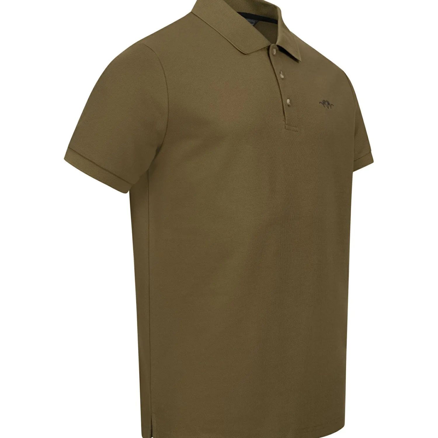 Blaser Solid Poloshirt Herren (Dunkel Oliv)< Angel-Poloshirts & Langarmshirts