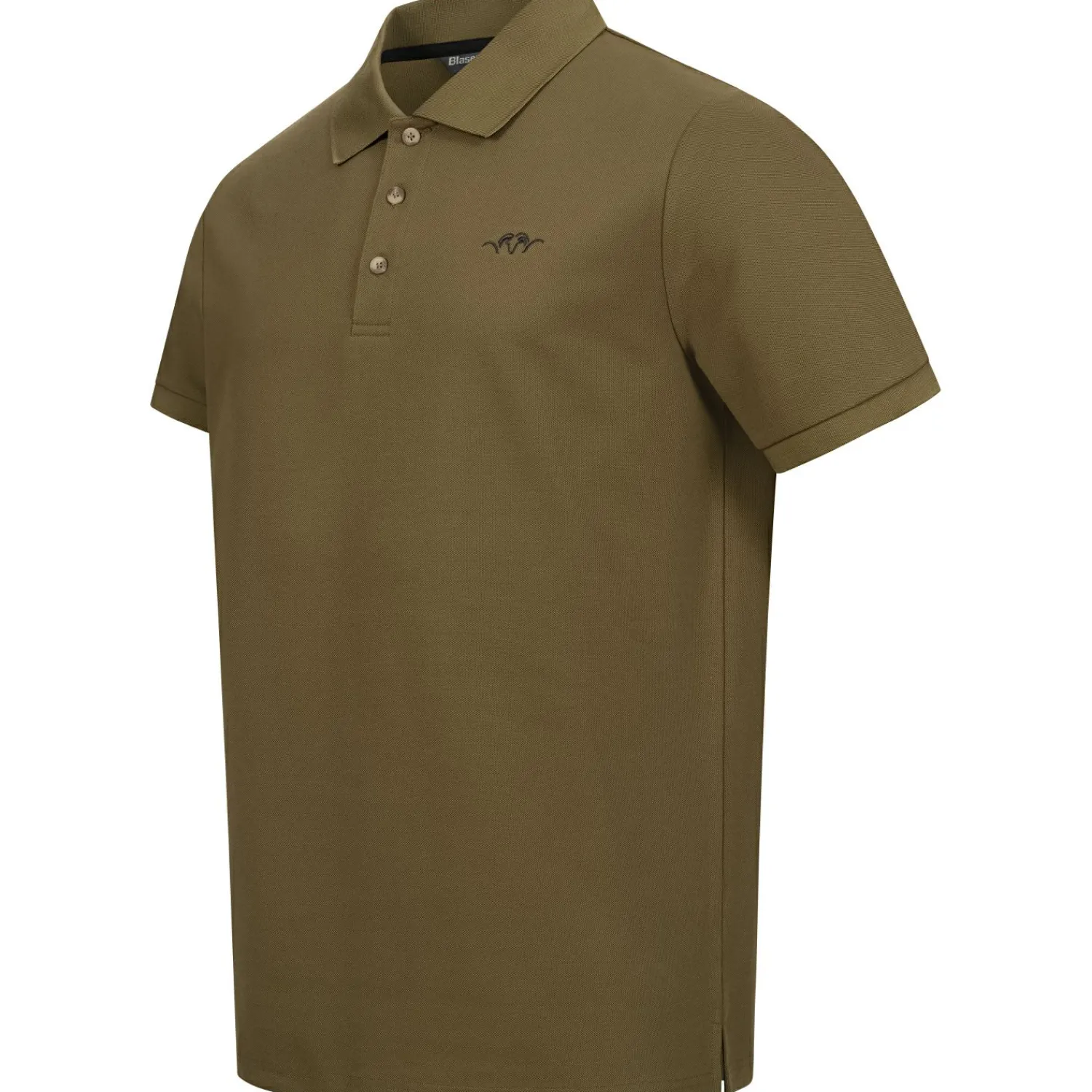 Blaser Solid Poloshirt Herren (Dunkel Oliv)< Angel-Poloshirts & Langarmshirts