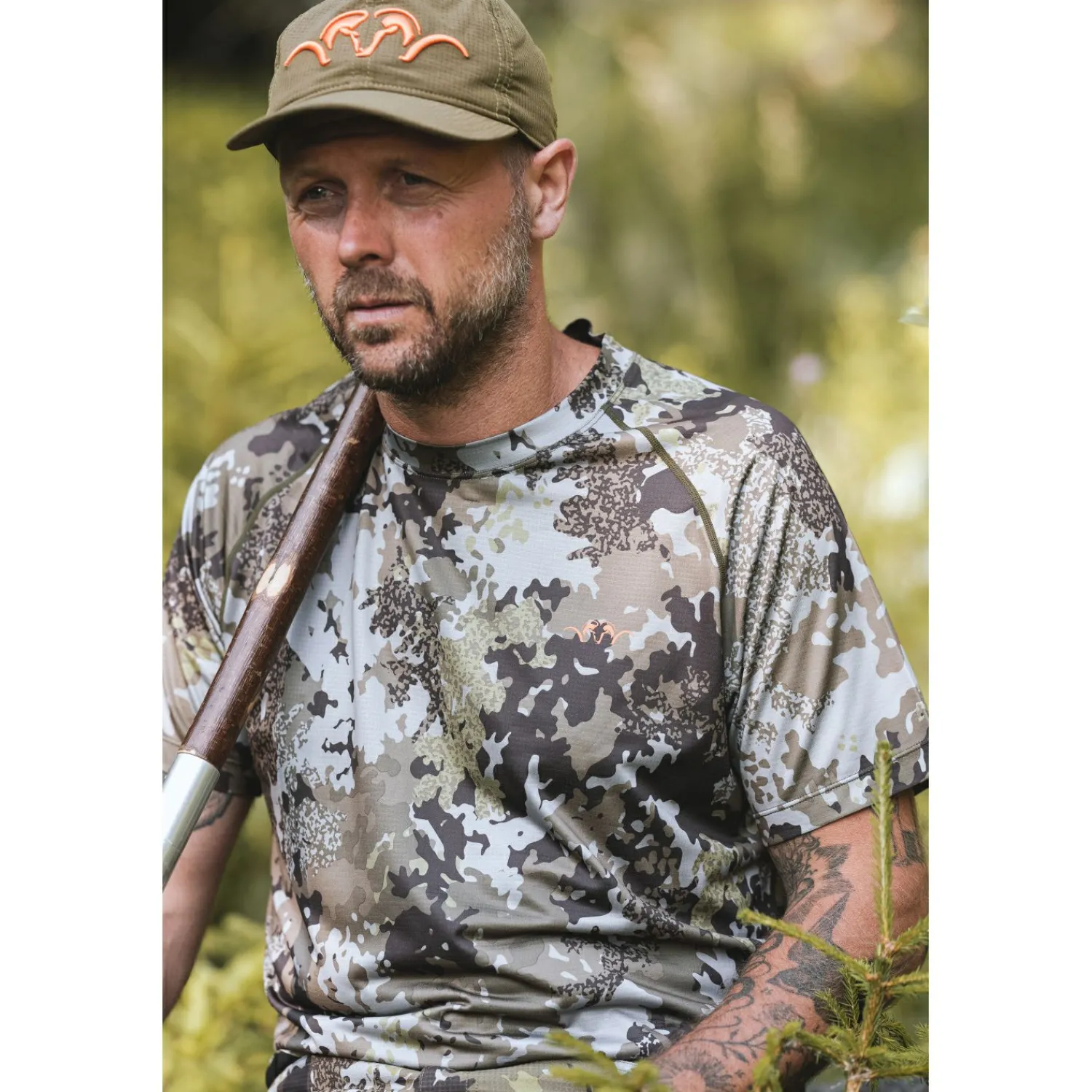 Blaser Tech T-Shirt 23 Herren (Huntec Camouflage)< Tarn-Oberbekleidung
