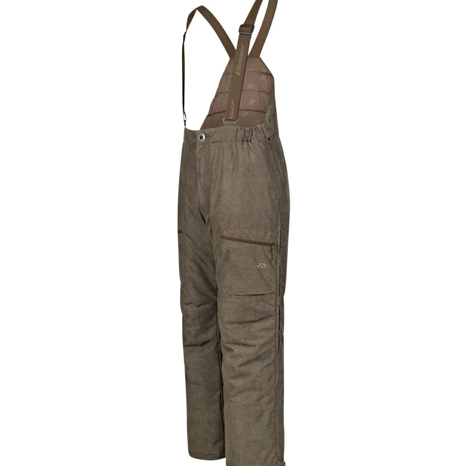 Outlet Top Heat Bib 2L Hose Herren (Olive Mélange/Schwarz) Thermohosen & Regenhosen